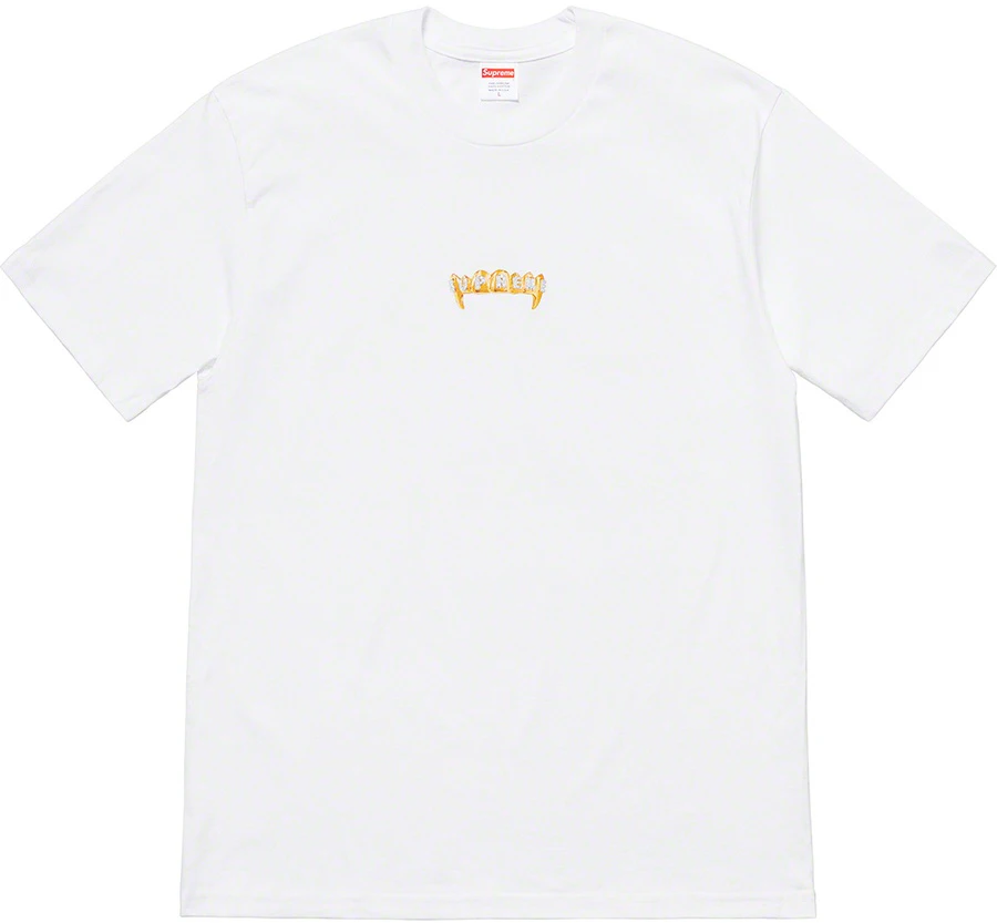 supreme-fronts-tee-white