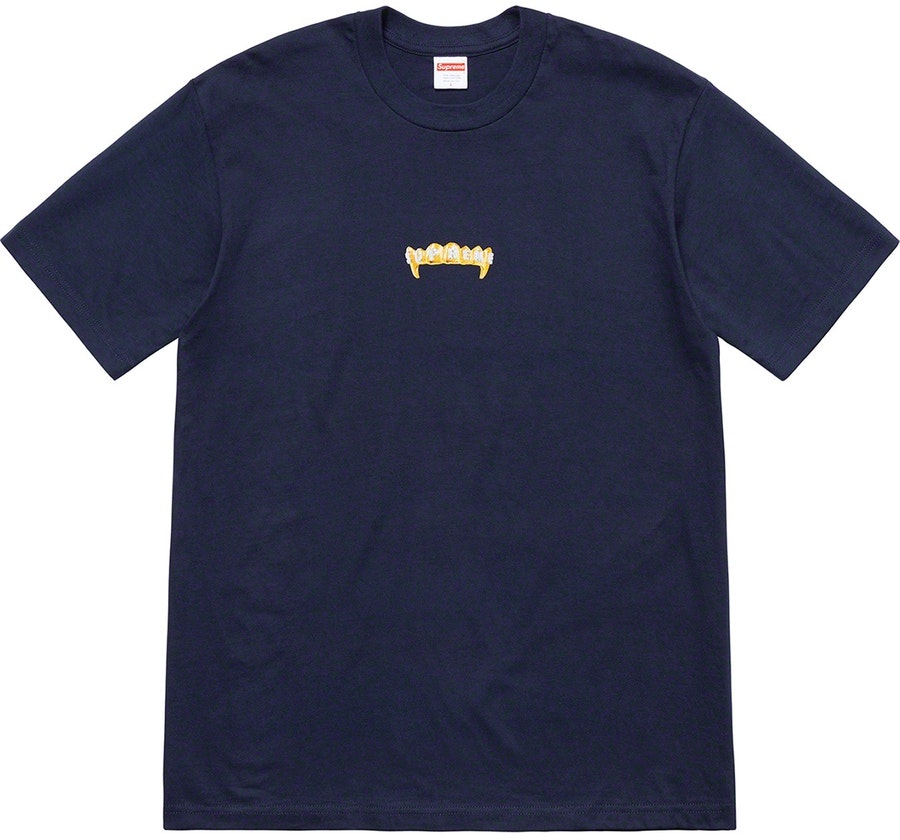 supreme-fronts-tee-navy