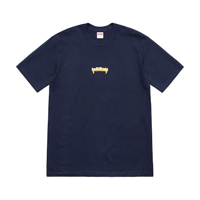 Supreme Fronts Tee Navy
