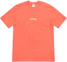 Supreme Fronts Tee Neon Orange