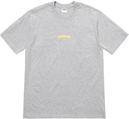 至尊前置圖案短袖T恤 淺灰 Buy 至尊前置圖案短袖T恤 淺灰