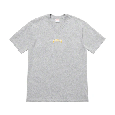 Supreme Fronts Tee Heather Grey