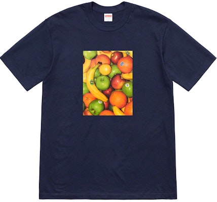 Supreme Fruit Tee Navy Buy Supreme Fruit Tee Navy
