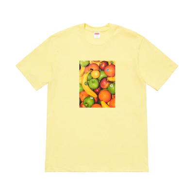 Supreme Fruit Tee Pale Yellow