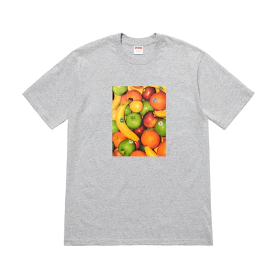 Supreme Fruit Tee Heather Grey