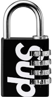 Supreme Numeric Combination Lock Black