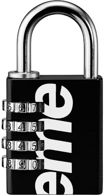 Supreme Numeric Combination Lock Black Order Supreme Numeric Combination Lock Black