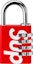 Buy 슈프림 숫자 자물쇠 (레드)