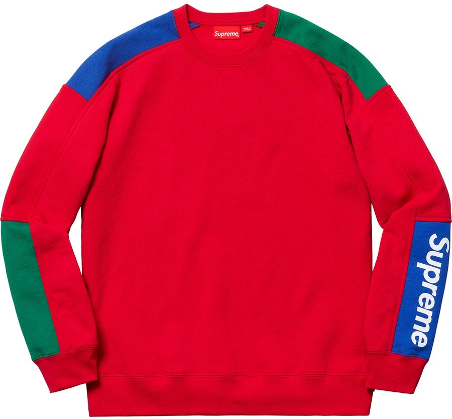 supreme-formula-crewneck-red