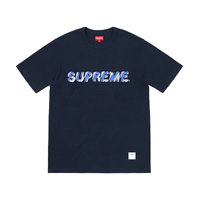 Supreme Shatter Tee Navy