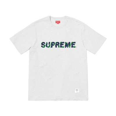 Supreme Shatter Tee Ash Grey