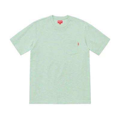 Supreme S/S Pocket Tee 1 Pale Green
