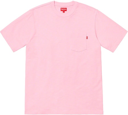 Supreme 短袖口袋T恤 粉紅色 Buy Supreme 短袖口袋T恤 粉紅色