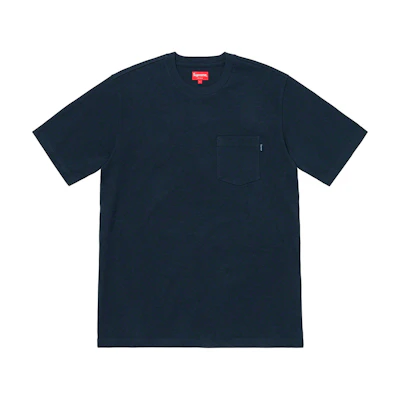 Supreme S/S Pocket 1 Tee Navy