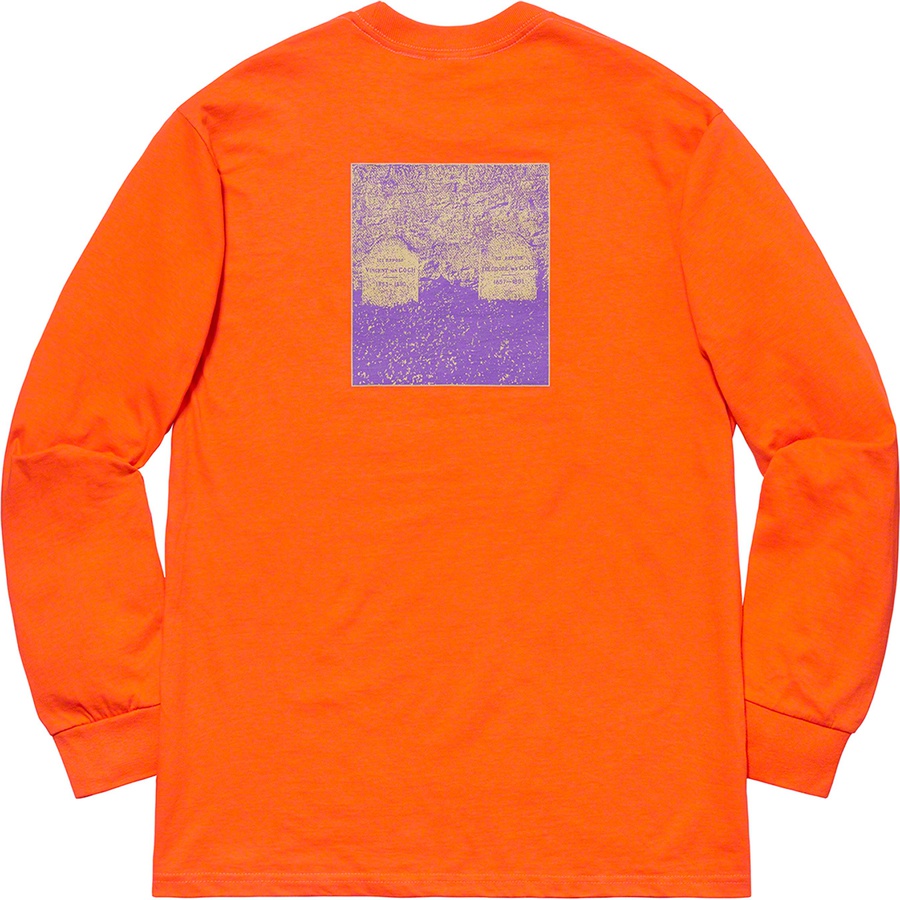 Supreme The Real Shit L/S Tee Orange - Novelship