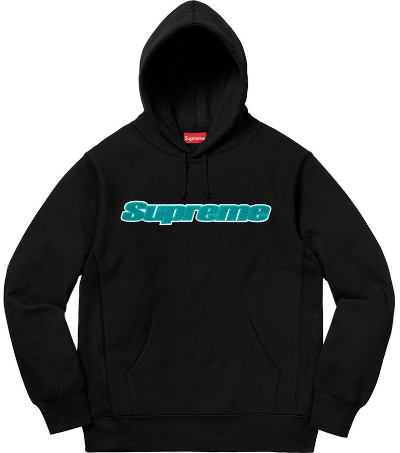 supreme-chenille-hooded-sweatshirt-black
