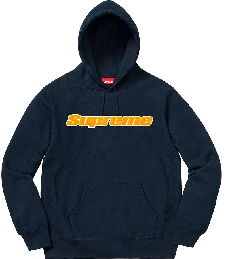 supreme-chenille-hooded-sweatshirt-navy