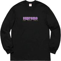 Supreme The Real Shit L/S Tee Black Supreme The Real Shit L/S Tee Black