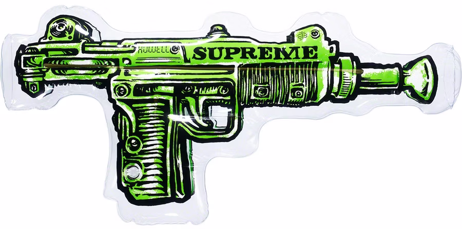 supreme-toy-uzi-inflatable-pillow-lime