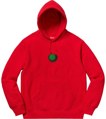 Sweatshirt Hoodie Supreme Apple Merah Buy Sweatshirt Hoodie Supreme Apple Merah