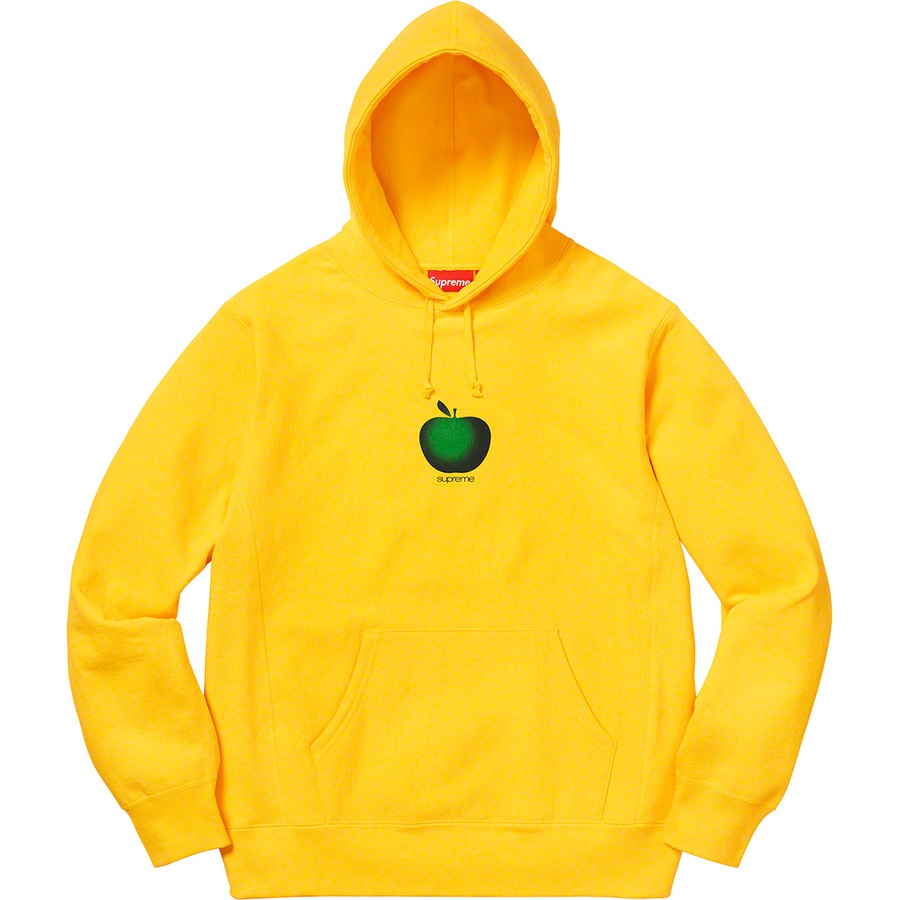 Apple hooded shop sweatshirt supreme