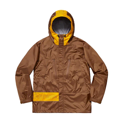 Supreme Taped Seam Jacket Brown