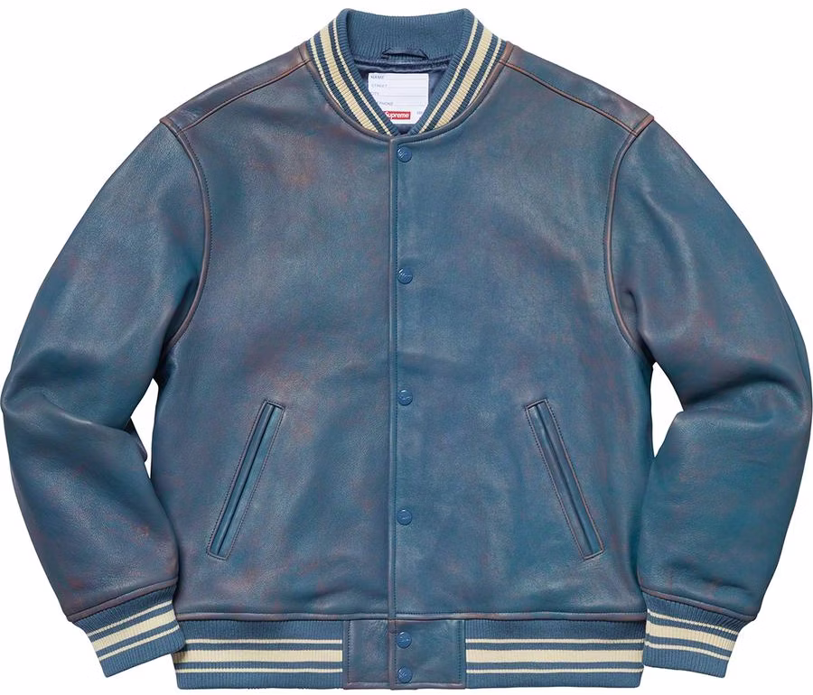 supreme-leather-varsity-jacket-blue