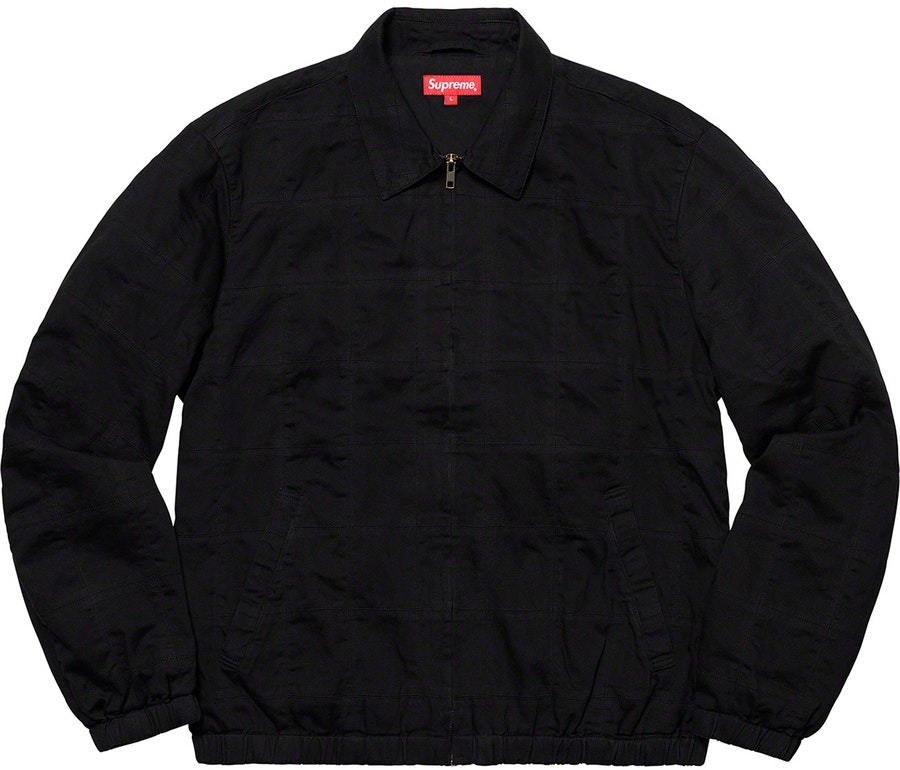 supreme-patchwork-harrington-jacket-black