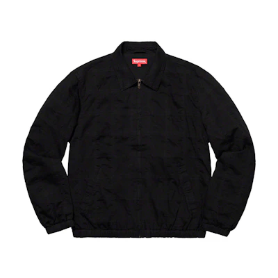 Supreme Patchwork Harrington Jacket Black