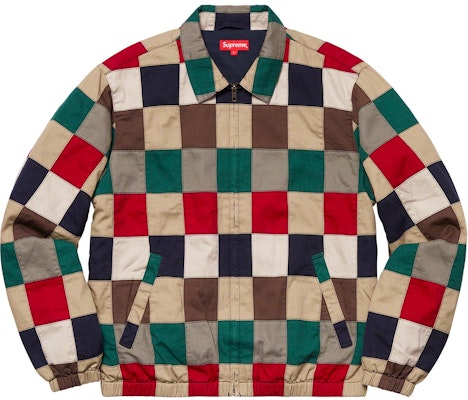 Jaket Supreme Patchwork Harrington Warna Campur Buy Jaket Supreme Patchwork Harrington Warna Campur