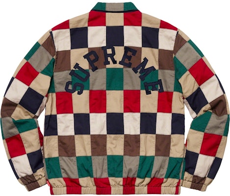 Jaket Supreme Patchwork Harrington Warna Campur Order Jaket Supreme Patchwork Harrington Warna Campur