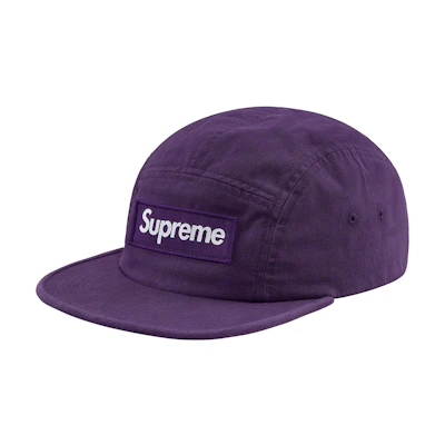 Supreme Military Camp Cap (SS19) Purple