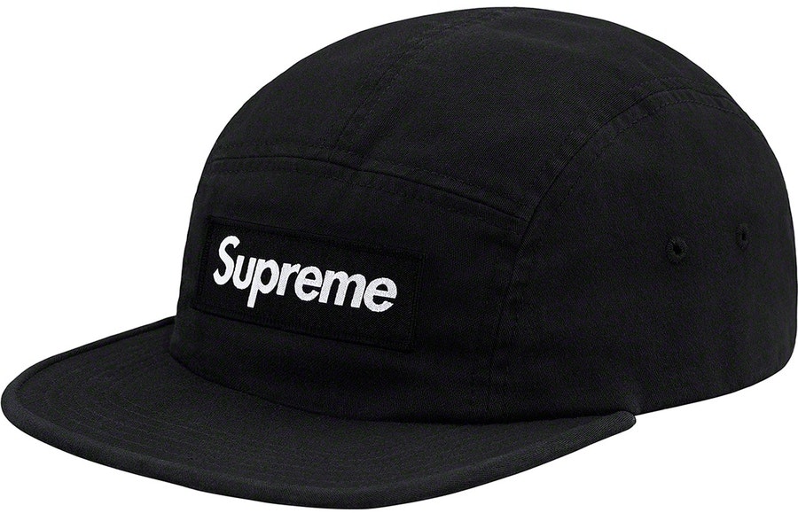 supreme-military-camp-cap-black