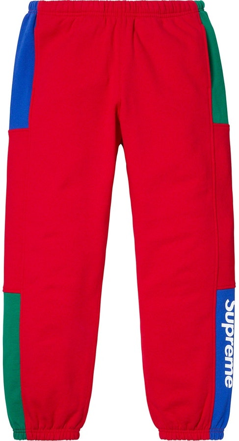 supreme-formula-sweatpants-red