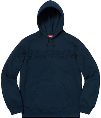 Sudadera Con Capucha Supreme Logo Navy Buy Sudadera Con Capucha Supreme Logo Navy