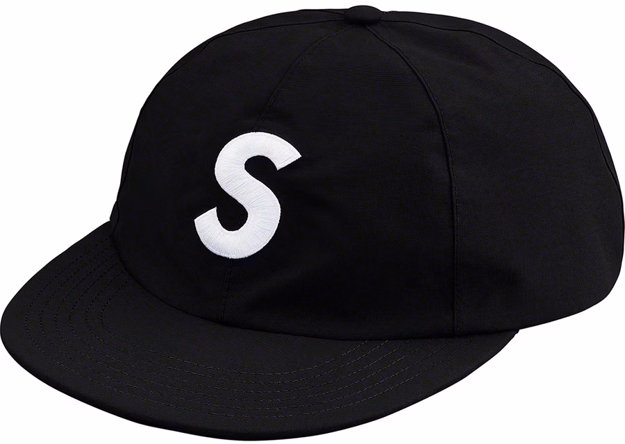 supreme-gore-tex-s-logo-6-panel-black