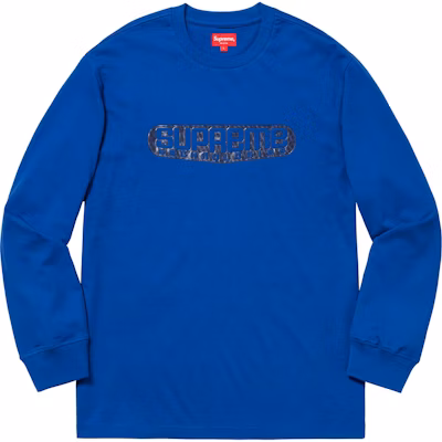 Supreme Tech L/S Tee Royal Buy Supreme Tech L/S Tee Royal