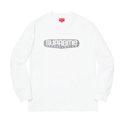 Supreme Tech L/S Tee White