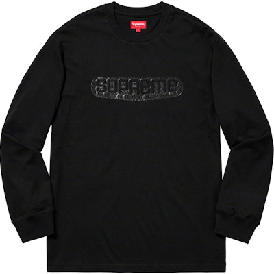 Supreme Tech L/S Tee Black Buy Supreme Tech L/S Tee Black
