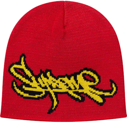 Supreme红色标志针织帽 Buy Supreme红色标志针织帽