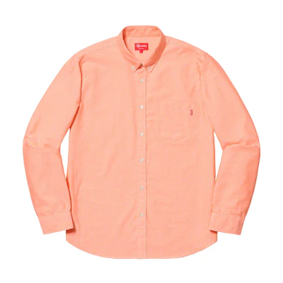 Supreme Oxford Shirt Orange