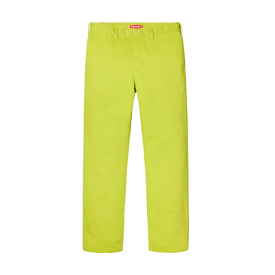 Supreme Work Pant Hi Vis Yellow