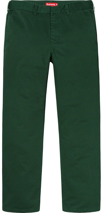 supreme-work-pants-dark-green