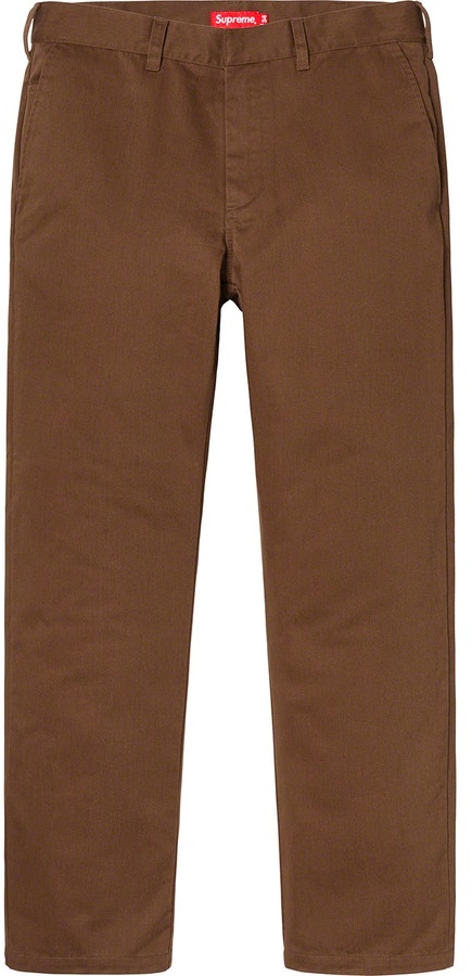 supreme-work-pants-brown