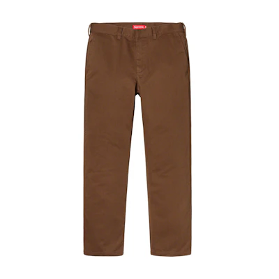 Supreme Work Pant Brown