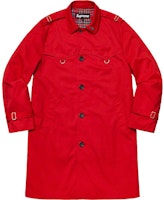 Supreme D-Ring Trench Coat Red Supreme D-Ring Trench Coat Red