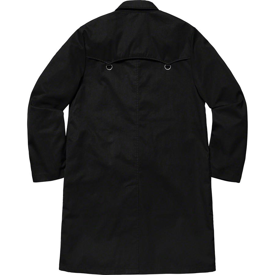 Buy Supreme D Ring Trench Coat Black Novelship