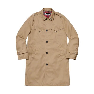 Supreme D-Ring Trench Coat Khaki
