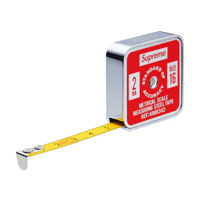 Supreme Penco Tape Measure Red