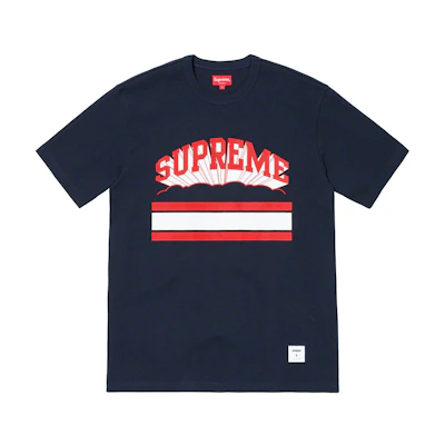 Supreme Cloud Arc Tee Navy